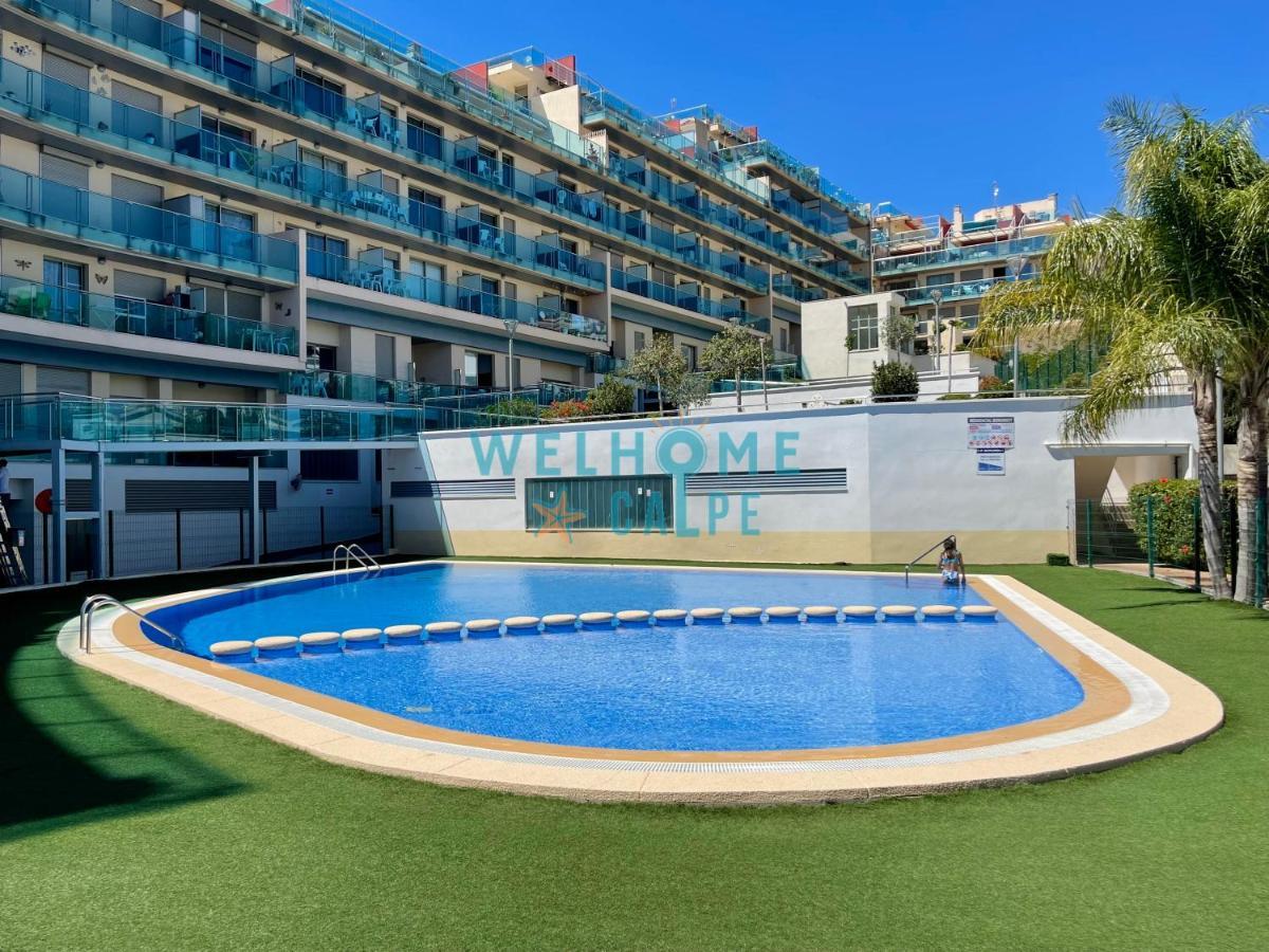 Апартаменти Lima Con Piscina Y Vista Al Mar Кальпе Екстер'єр фото